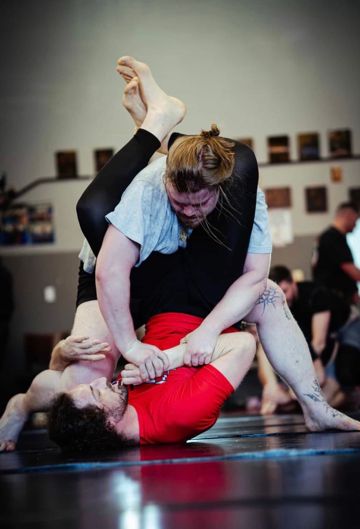 Peter Katz training in martial arts